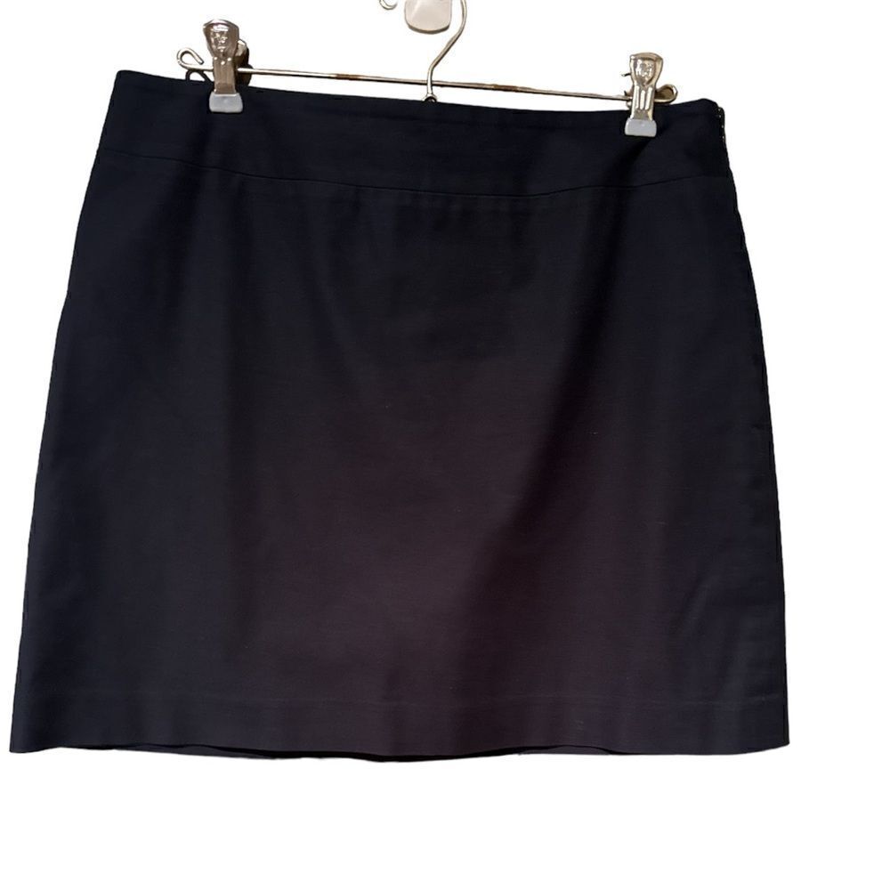 Banana Republic Stretch Navy Mini Skirt Size 10